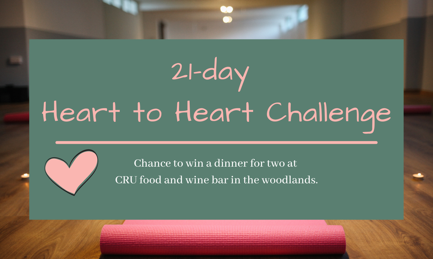 heart to heart challenge Alpine Yoga
